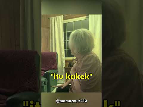 Mereka berhasil mengejutkan neneknya