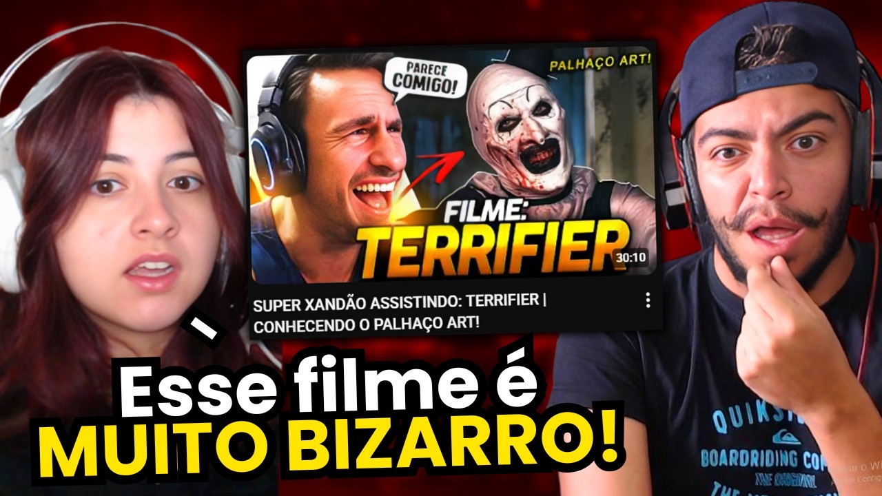 SUPER XANDÃO ASSISTINDO: TERRIFIER | CONHECENDO O PALHAÇO ART! | REACT
