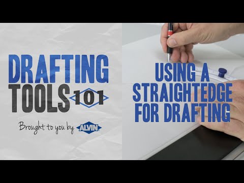 Drafting Tools 101 - Using Straightedges for Drawing and Drafting