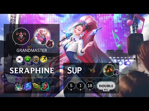 Seraphine Support vs Nautilus - KR Grandmaster Patch 11.3