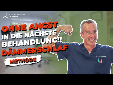 Keine Angst während der Zahnbehandlung! Dämmerschlaf Vor- und Nachteile (Sedierung mit Dormicum)