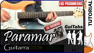 Cómo tocar PARAMAR 💔 - Los Prisioneros / Tutorial GUITARRA 🎸 / GuiTabs #039 A