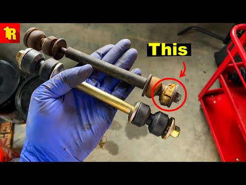 This SWAY BAR END LINK Lasted 30 Years!!