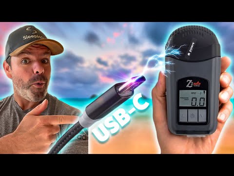 Power The Z2 Auto Travel CPAP via USB-C
