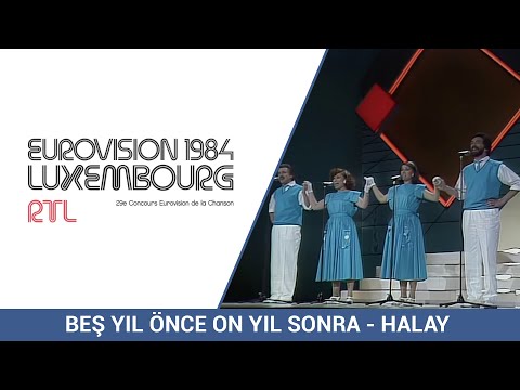 Beş Yıl Önce On Yıl Sonra - Halay - Eurovision 1984 [TURKEY] - [1080p]
