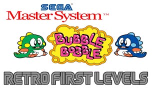 Bubble Bobble - Sega Master System (Retro First Levels)