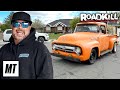 Rescuing 70s Styled 1956 Ford F 100 Truck Roadkill