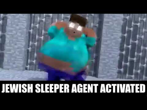 Fat Herobrine tortures a prisoner