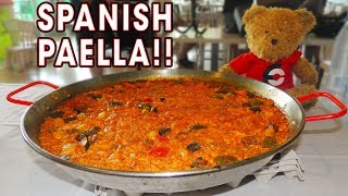 SPANISH SEAFOOD PAELLA CHALLENGE!!