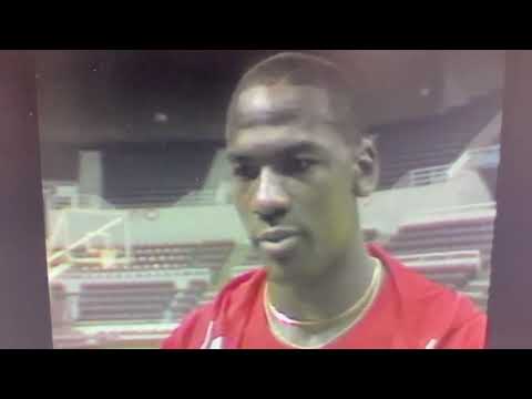 Ultra Rare Michael Jordan First NBA Exhibition Game 1984 Bulls in Peoria