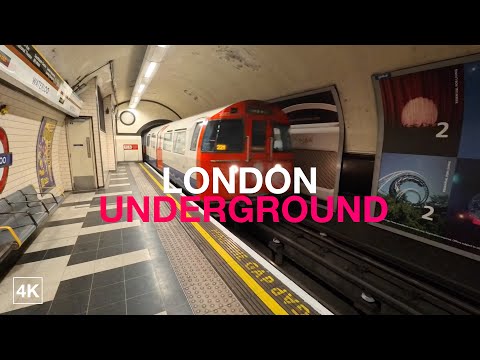 London Underground Journey from Waterloo to Walthamstow Central via Oxford Circus