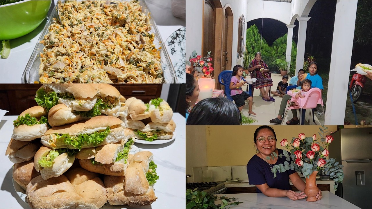 Invité a mi toda mi familia por este día tan especial