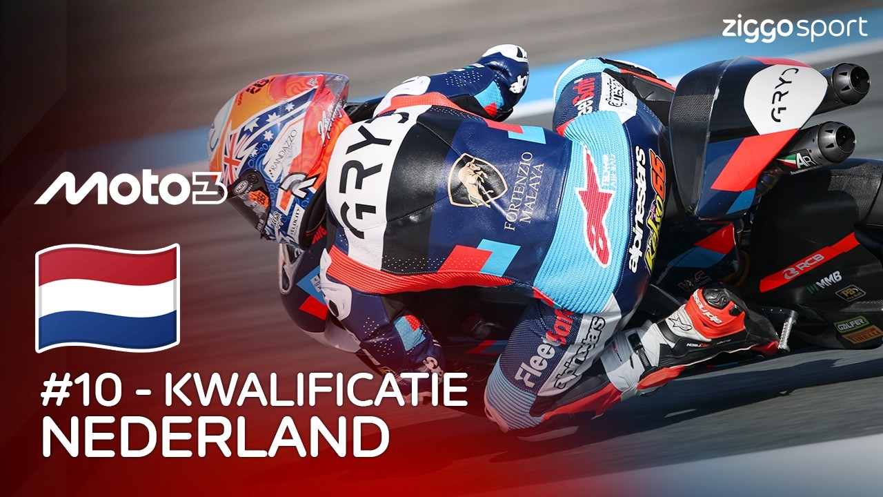 BLOEDSTOLLENDE ONTKNOPING IN DE ALLERLAATSTE SECONDEN!! 😱💥 | Kwalificatie van Nederland | Moto3