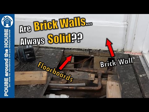 Are brick walls always solid? Victorian brick wall construction. Load bearing walls or not?!!
