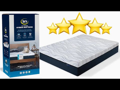 SERTA 10" PREMIER GEL MEMORY FOAM HYBRID MATTRESS -...