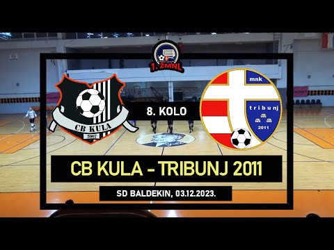 1. ŽMNL: CB KULA - TRIBUNJ 2011 5:2, 03.12.2023.
