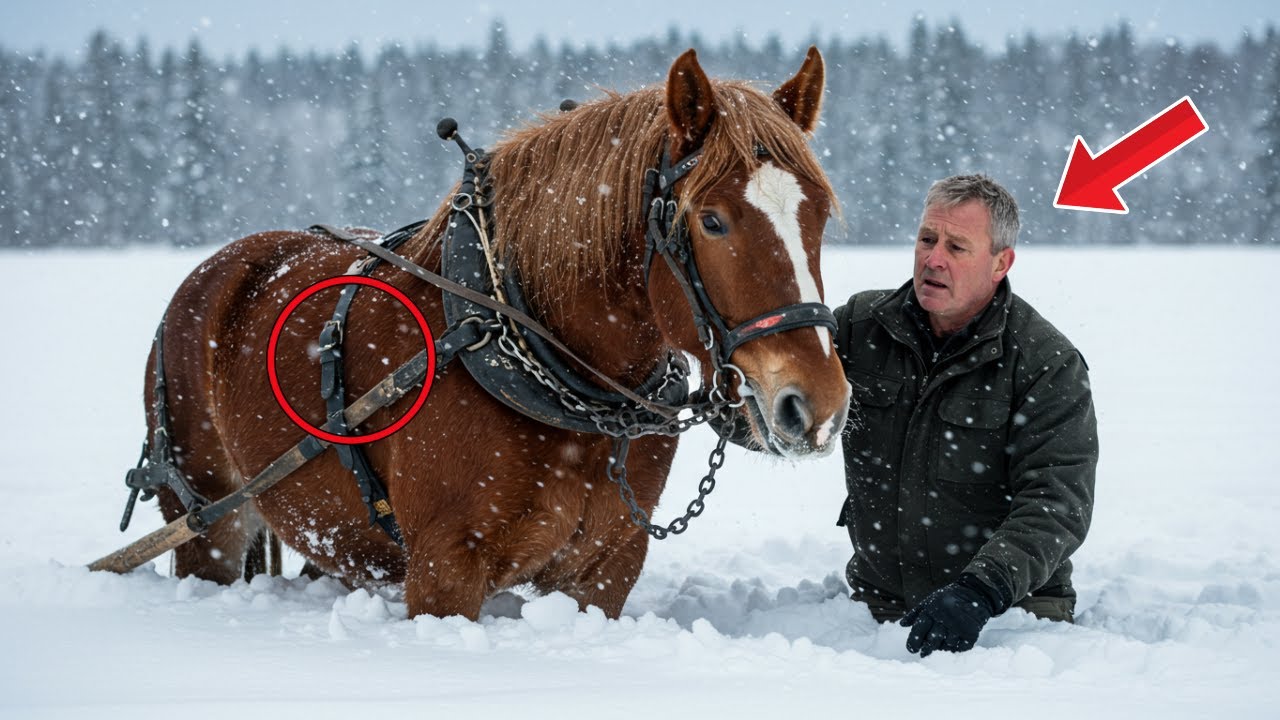Man rescues horse in desperation and what happens next is unbelievable!