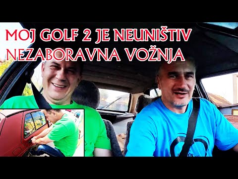 PROVOZAO SAM KOLEGU U GOLFU 2 IZ 1984 GODINE