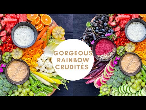 How to Make the Ultimate Veggie Vegan Board (Crudite platter)