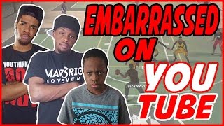 GOT EMBARRASSED ON YOUTUBE!! - NBA 2K16 MyPark Gameplay ft. Trent