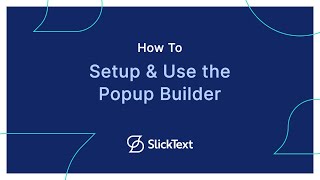 How to Setup & Use the Popup Builder