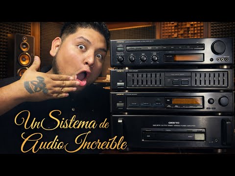 SISTEMA ONKYO VINTAGE 👌😍 // LO DEJAMOS COMO NUEVO‼️🔊