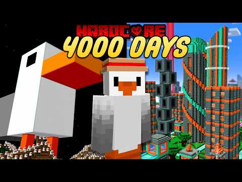 I Survived 4000 Days in Minecraft Hardcore [FULL MOVIE]