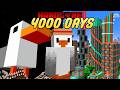 I Survived 4000 Days In Minecraft Hardcore FULL MOVIE