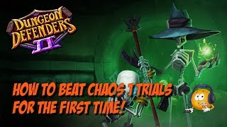 How to Beat Chaos 1 for Your First Time in DD2!