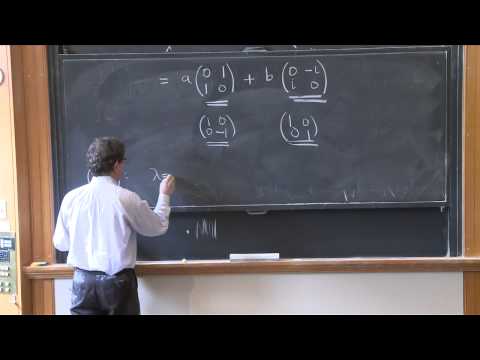 4 Spin One half Bras Kets and Operators