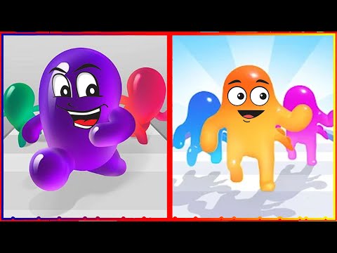 Join Blob Clash 3D Game vs Jelly Runner 3D Game – Battle of the Runners!