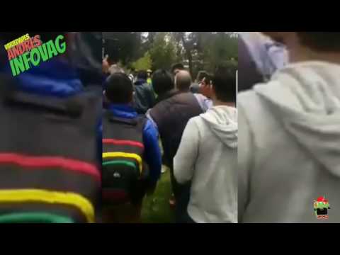 Michelena pelea en el parque