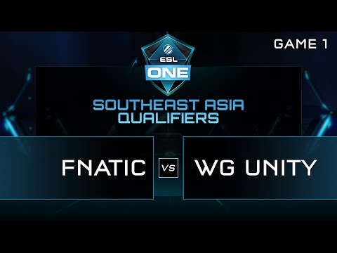 Fnatic vs WG Unity - ESL One Manila SEA Qualifier - Game 1