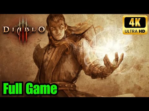 Diablo 3: FULL GAME (Walkthrough No Commentary 4K 60FPS)