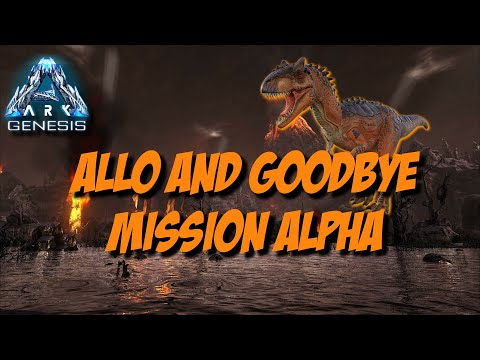 Ark Survival Evolved - Allo and Goodbye Alpha Official Xbox One PvE Genesis Server