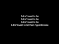 Disturbed - Fear with lyrics