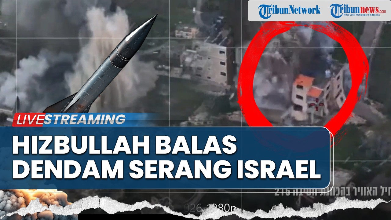 Lebanon Balas Dendam! Hizbullah Hujani Rudal ke Israel Selama 6 Jam, Tolak Permintaan Netanyahu