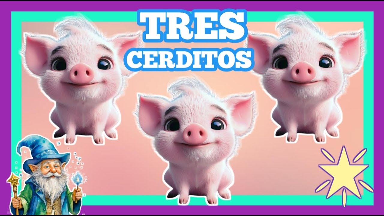 TRES CERDITOS 🐷🐷🐷 Y EL DUENDE MÁGICO ✨️ | cuentos de Emily | cuentos asombrosos | cuentos infantiles