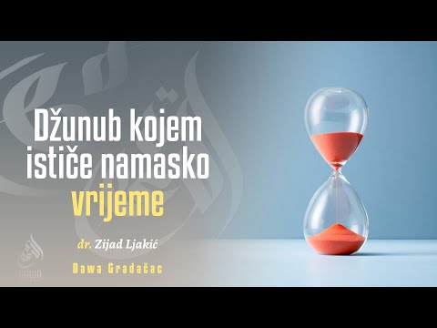 DŽUNUB KOJEM ISTIČE NAMASKO VRIJEME - dr. Zijad Ljakić