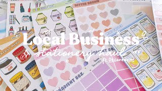 Local Business Stationery Haul #01 ft. Decoreating - Indonesia