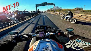 MT-10 RIDE TO RYKAS CAFE RAW SOUND AKRAPOVIC