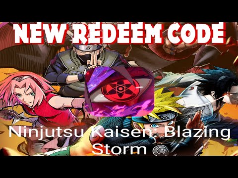 Ninjutsu Kaisen: Blazing Storm New Weekly Gift Code #3 🎁 New Anime ARPG online game 2023🔥android