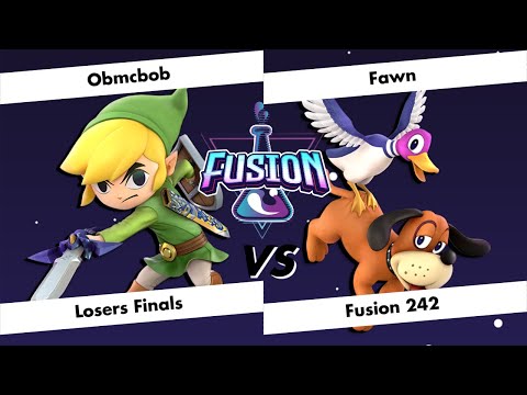 Fusion # 242 -Obmcbob (Toon Link) vs Fawn (Duck Hunt) - Losers Final