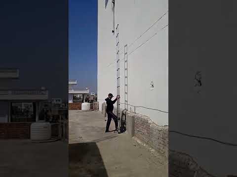 Corvids 20.5 Ft Foldable Telescopic Aluminum Ladder