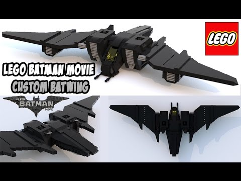 Custom Lego Batman Movie Batwing Showcase!