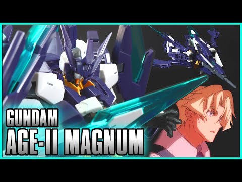 HGBD 1/144  Gundam AGE II Magnum Review - GUNDAM BUILD DIVERS  - ガンダムAGE IIマグナム