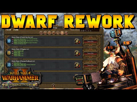 DWARF REWORK (Rune Magic, Character Runes & More!) | the Silence & the Fury DLC