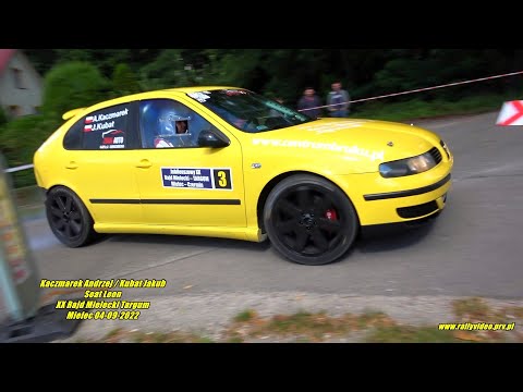 Kaczmarek Andrzej / Kubat Jakub - Seat Leon - XX Rajd Mielecki Targum Mielec 04-09-2022