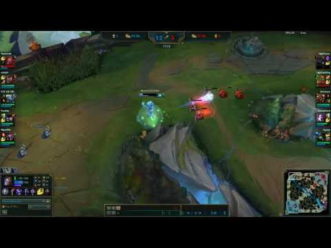 Orianna Outplay Poppy and Zac 1v2 Smurfing in Bronze