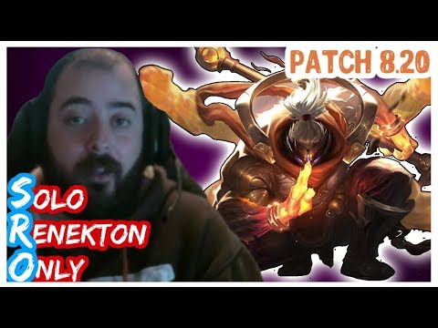 JAX vs VIKTOR | SoloRenektonOnly | JAX Top | FULL GAME | Full Gameplay | LOL Patch 8.20